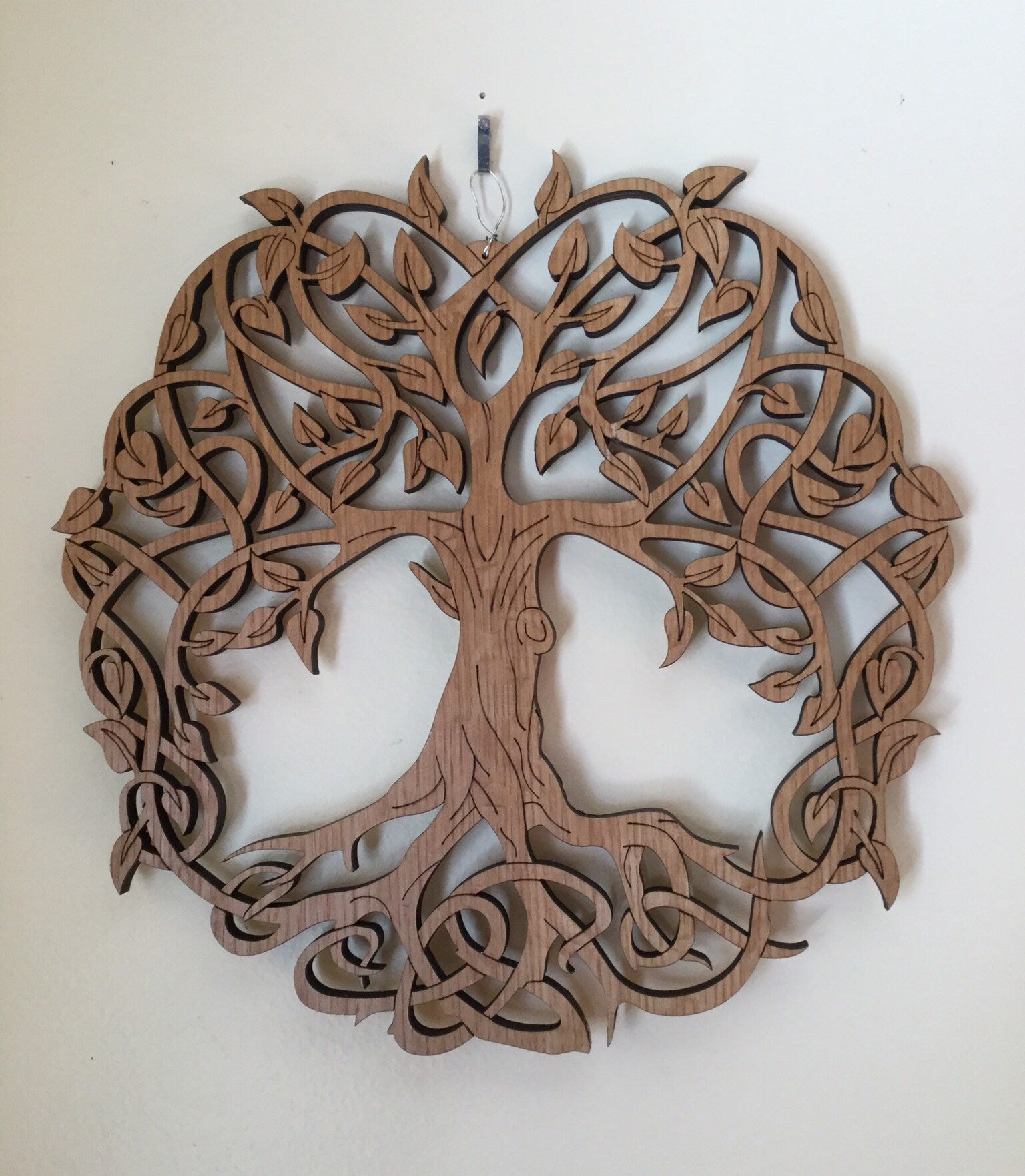 Celtic Wall Decor Tree of Life Wood Crafted