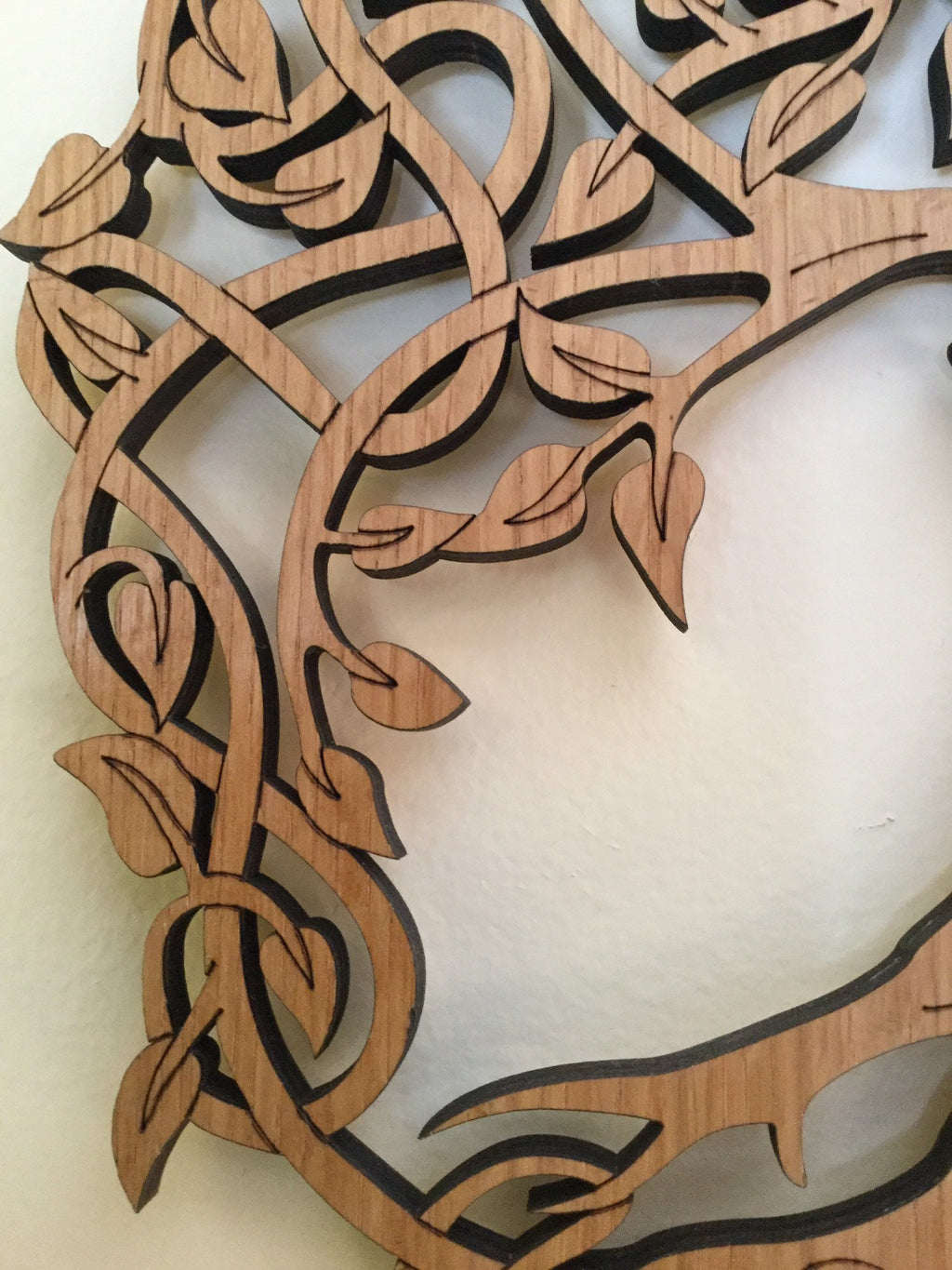 Celtic Wall Decor Tree of Life Wood Crafted