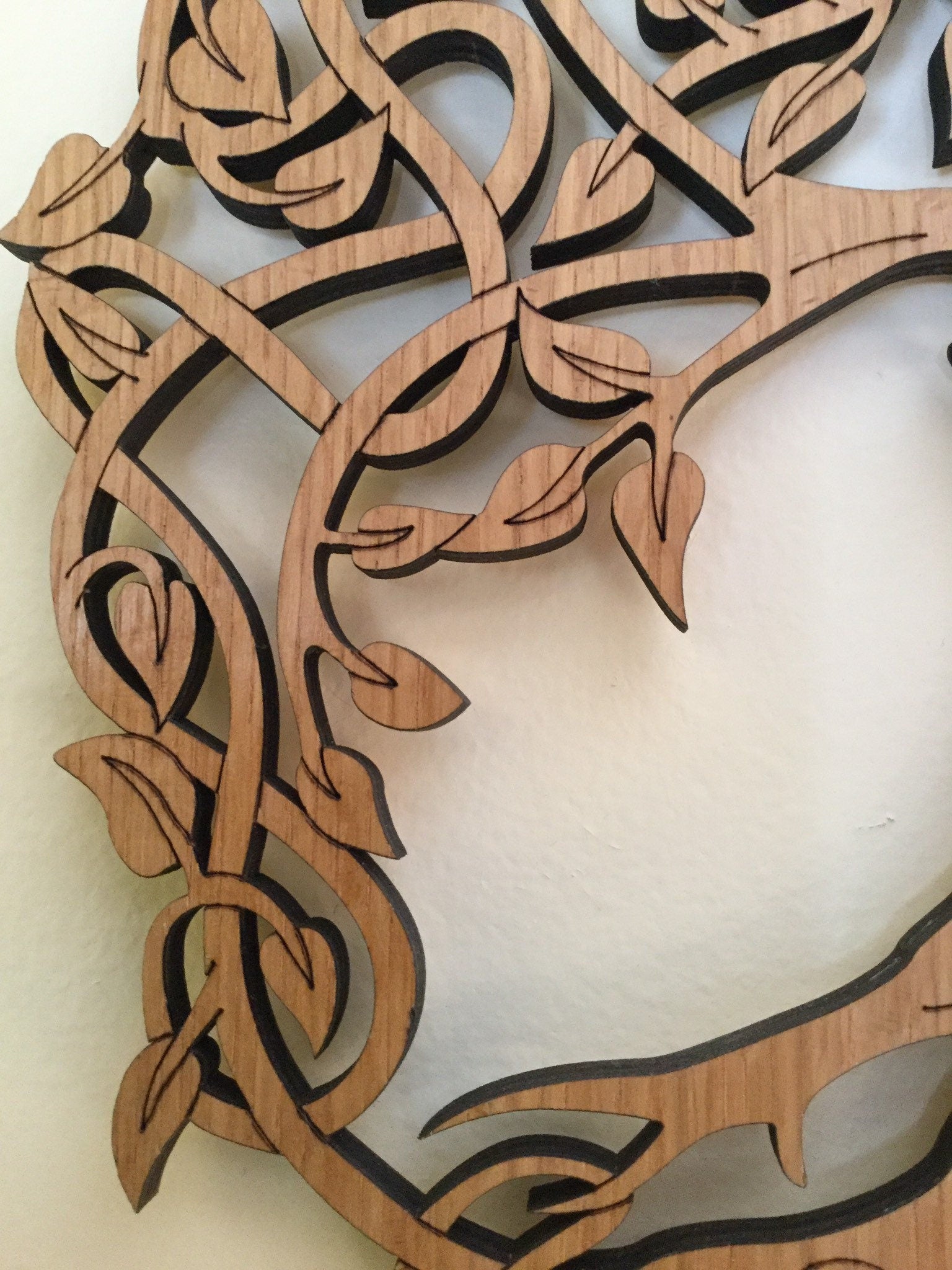 Celtic Wall Decor Tree of Life Wood Crafted