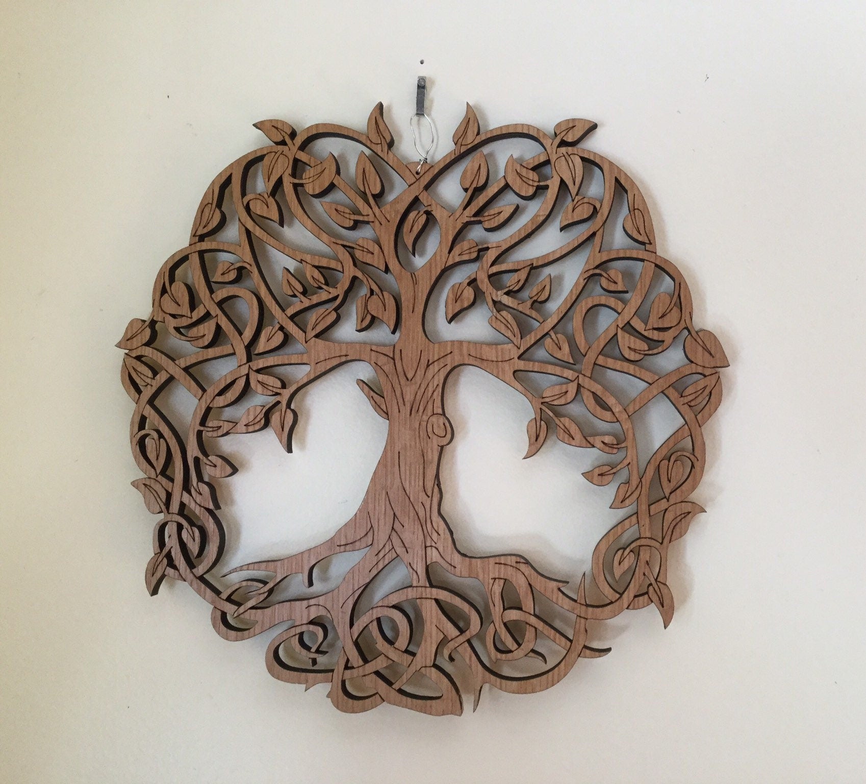 Celtic Wall Decor Tree of Life Wood Crafted