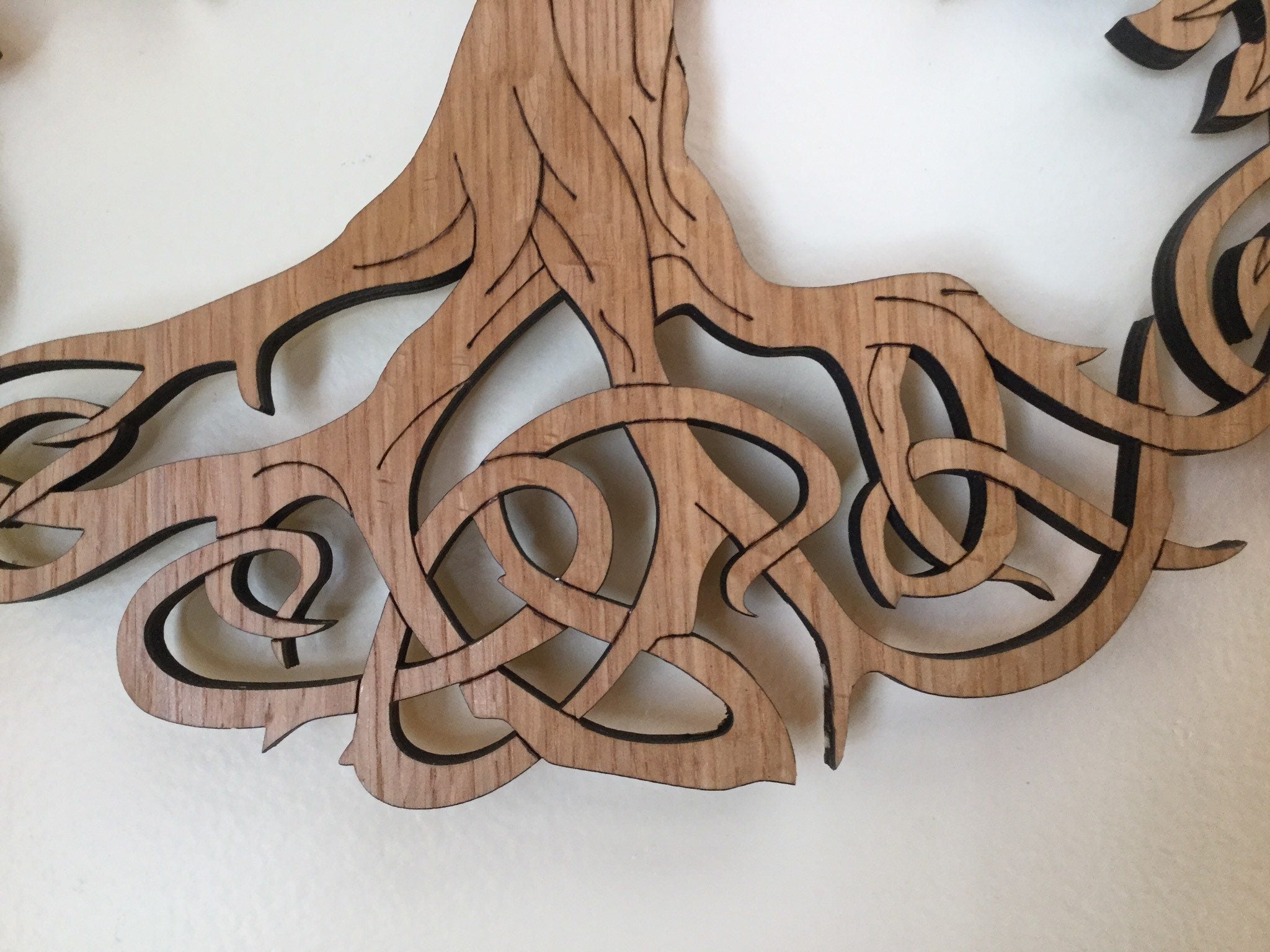 Celtic Wall Decor Tree of Life Wood Crafted