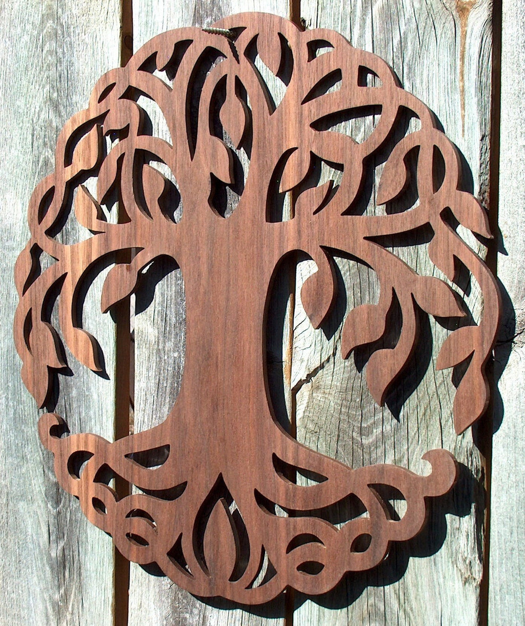 Celtic Tree of Life Wall - Celtic Knot Wood