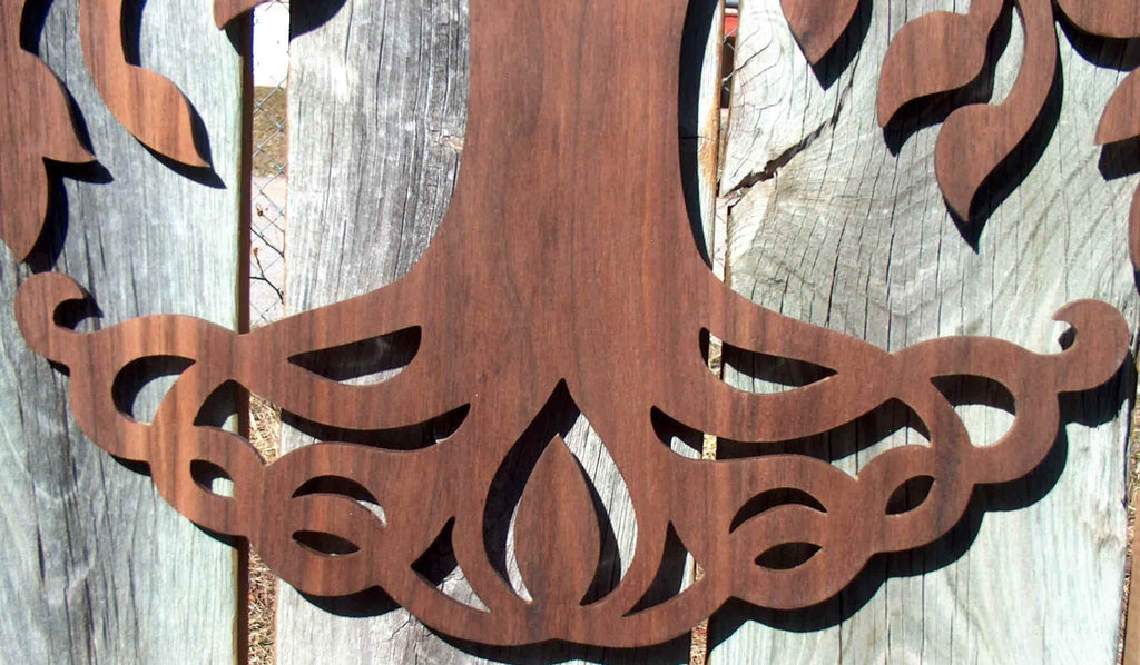 Celtic Tree of Life Wall - Celtic Knot Wood