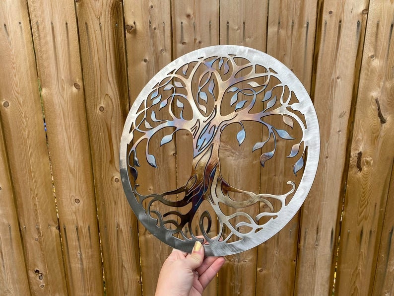 Metal Tree Of Life - Metal Tree Home Décor