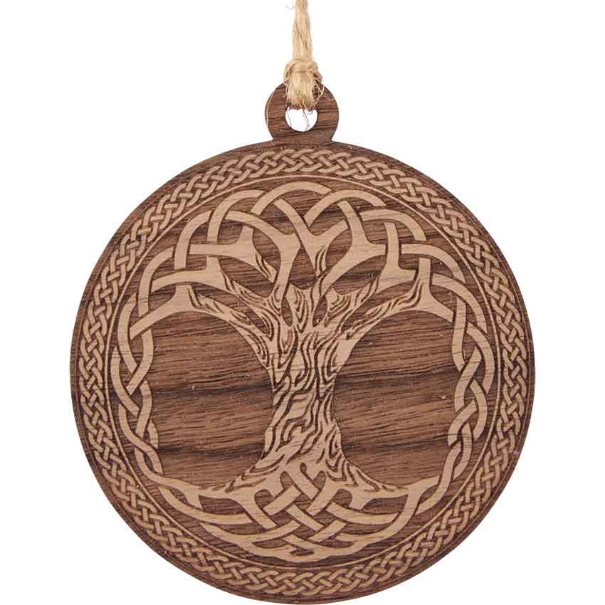 Celtic Tree of Life Wooden Christmas