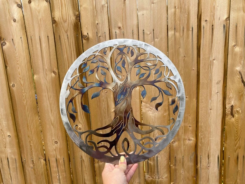 Metal Tree Of Life - Metal Tree Home Décor