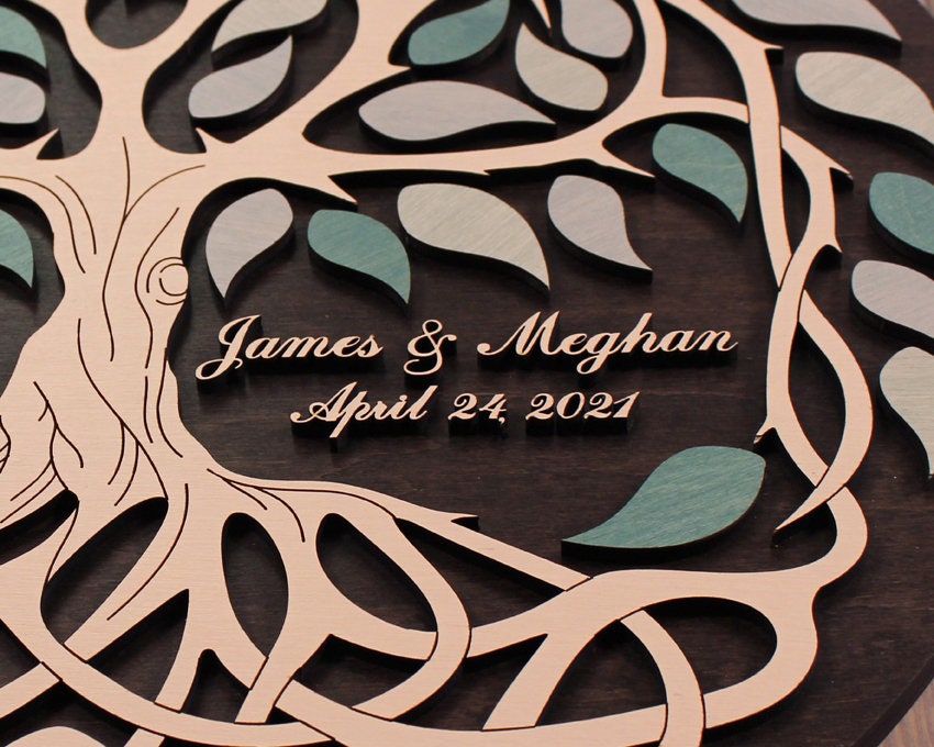 Celtic Round Tree of Life Wedding