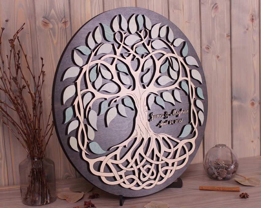Celtic Round Tree of Life Wedding