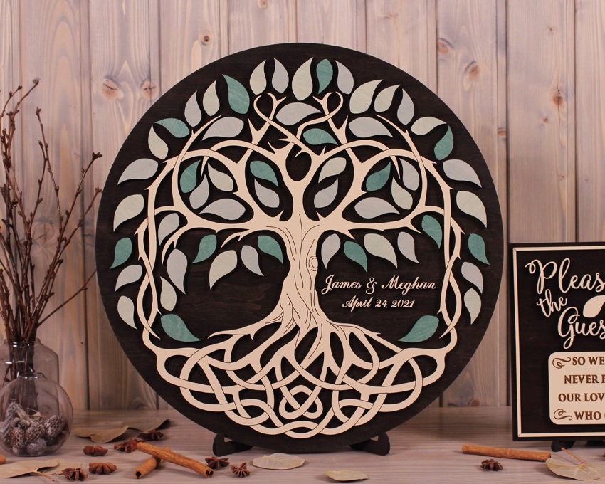 Celtic Round Tree of Life Wedding