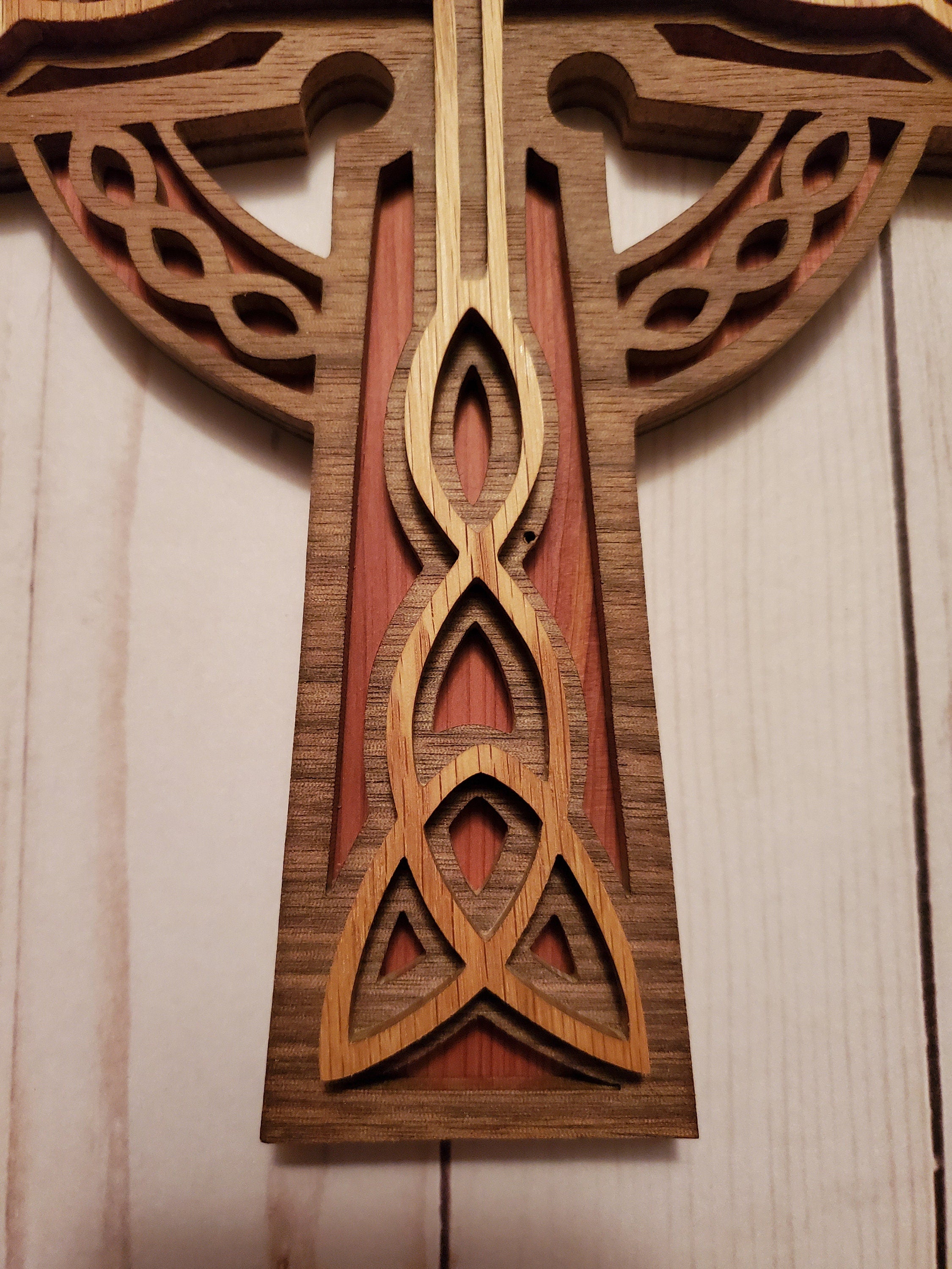 Celtic Wall Hanging - Ornate Irish Knot Spiritual Gift