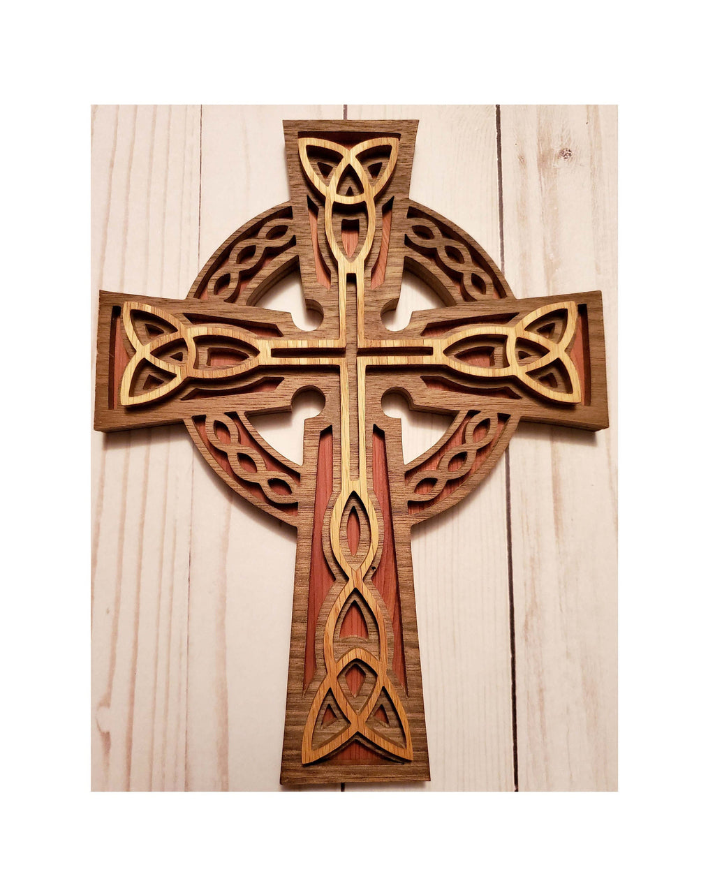 Celtic Wall Hanging - Ornate Irish Knot Spiritual Gift