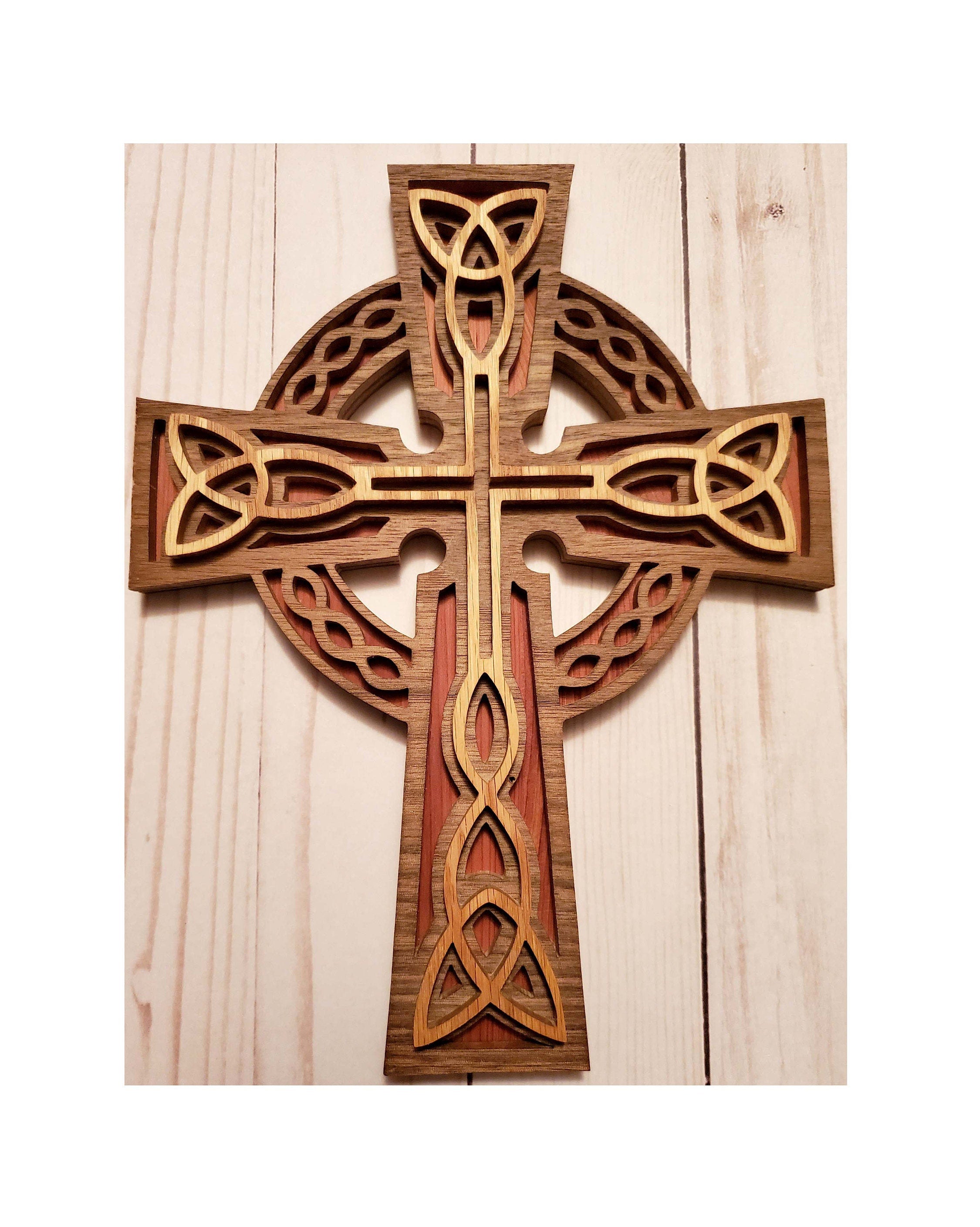 Celtic Wall Hanging - Ornate Irish Knot Spiritual Gift