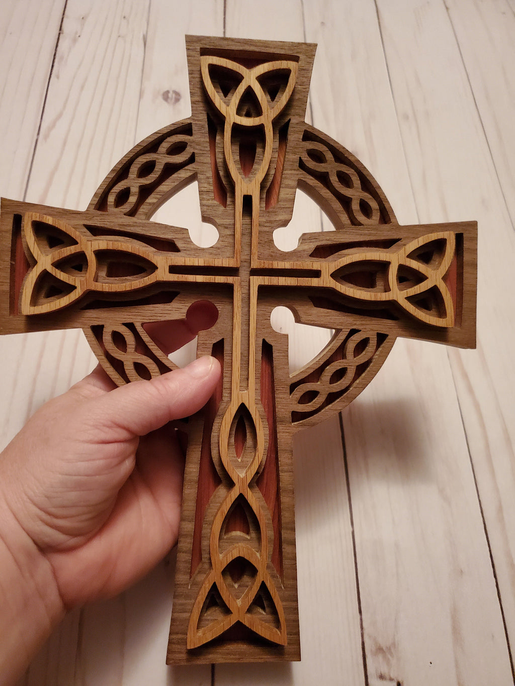 Celtic Wall Hanging - Ornate Irish Knot Spiritual Gift