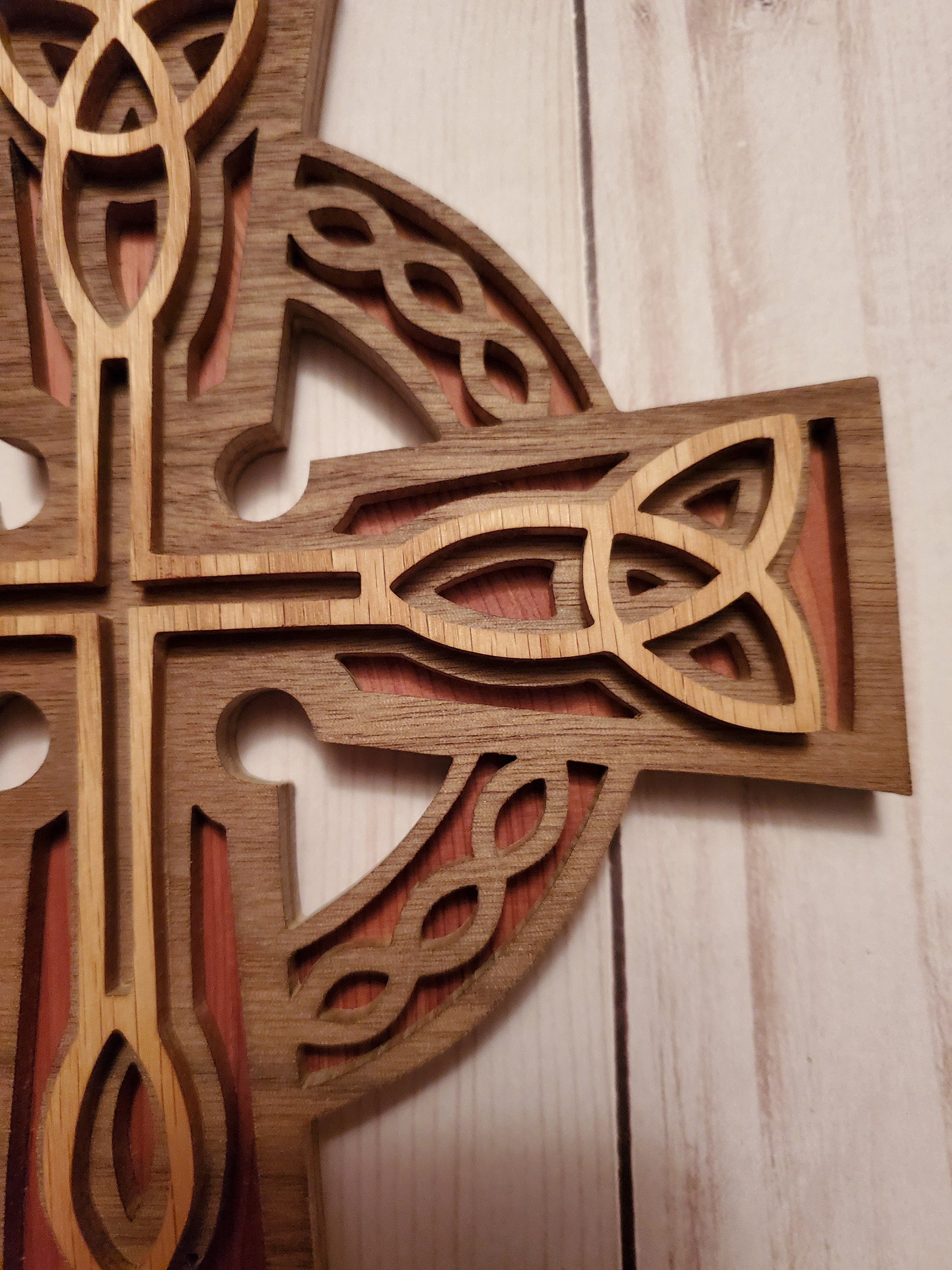 Celtic Wall Hanging - Ornate Irish Knot Spiritual Gift