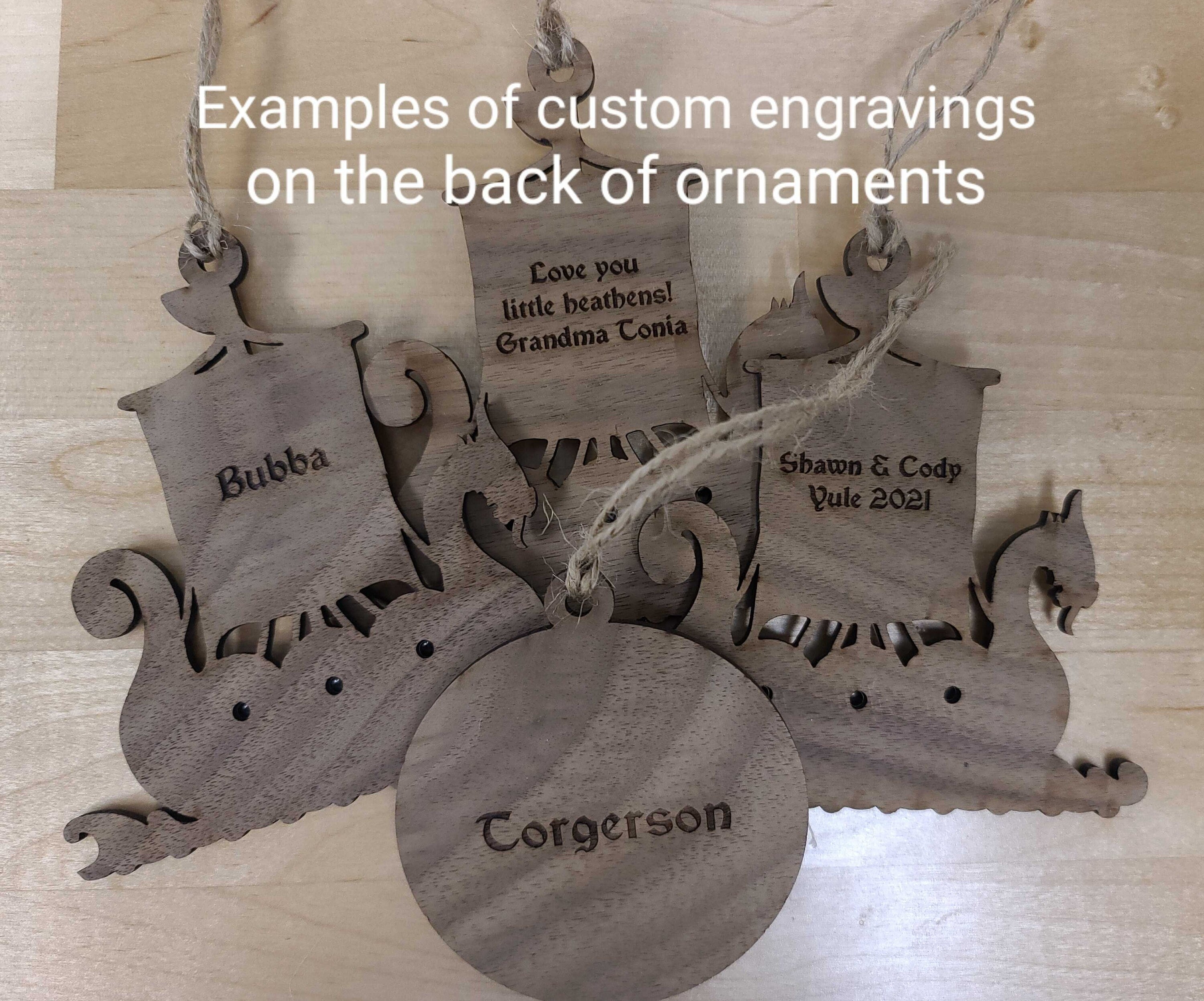 Celtic Tree of Life Wooden Christmas