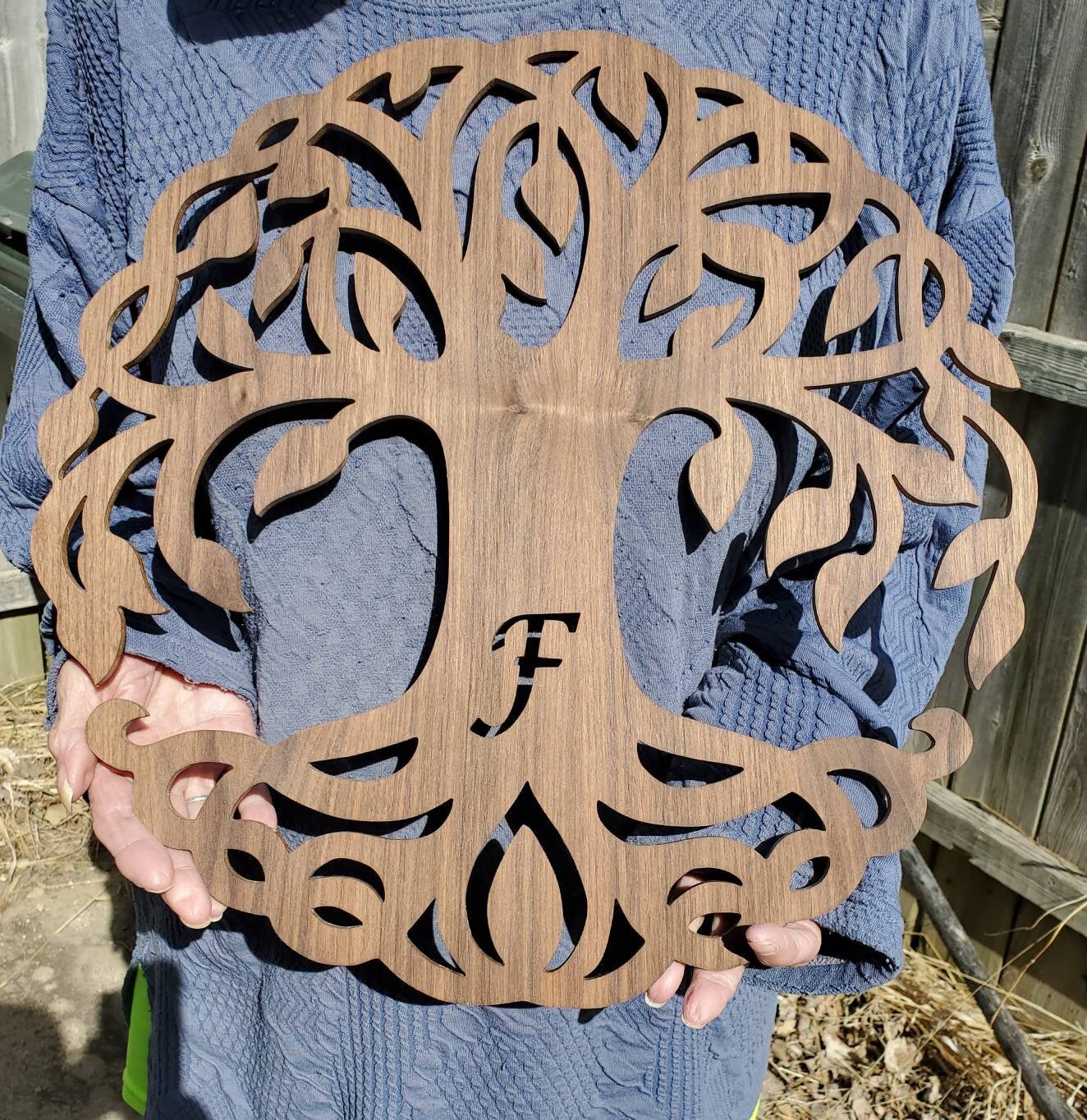 Celtic Tree of Life Wall - Celtic Knot Wood