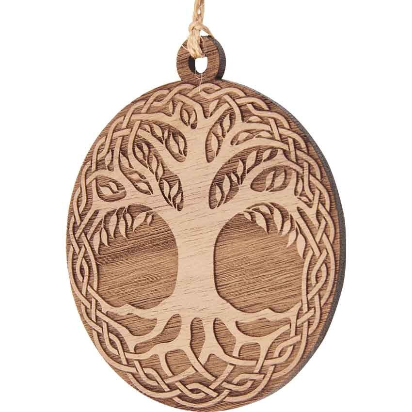 Celtic Tree of Life Wood Sign