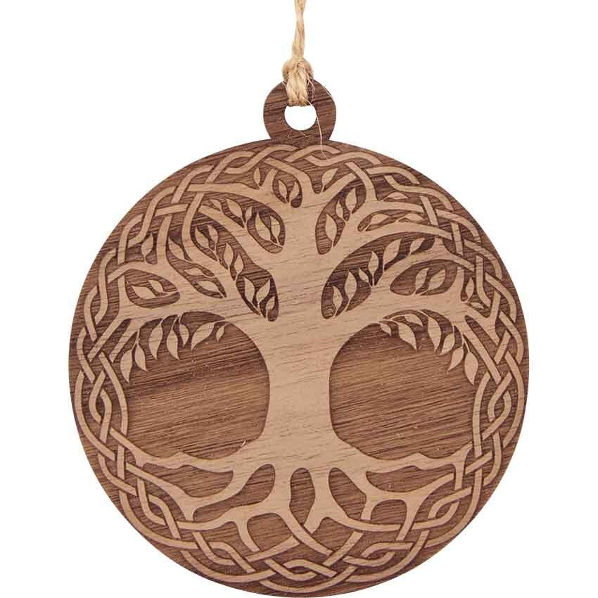 Celtic Tree of Life Wood Sign