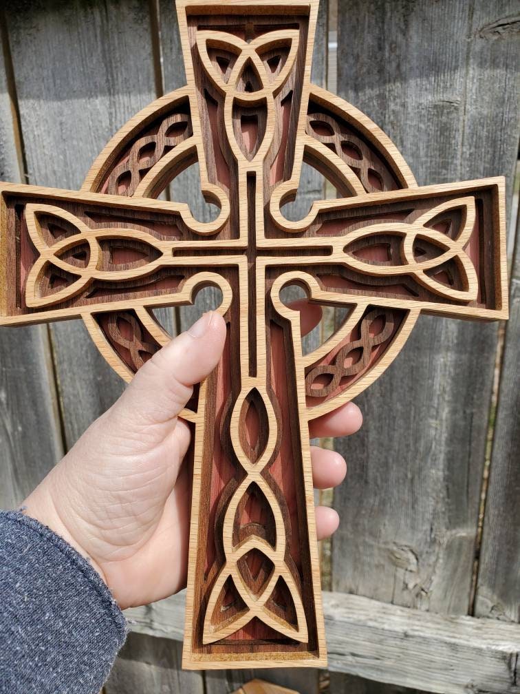 Celtic Wall Hanging - Ornate Irish Knot Spiritual Gift