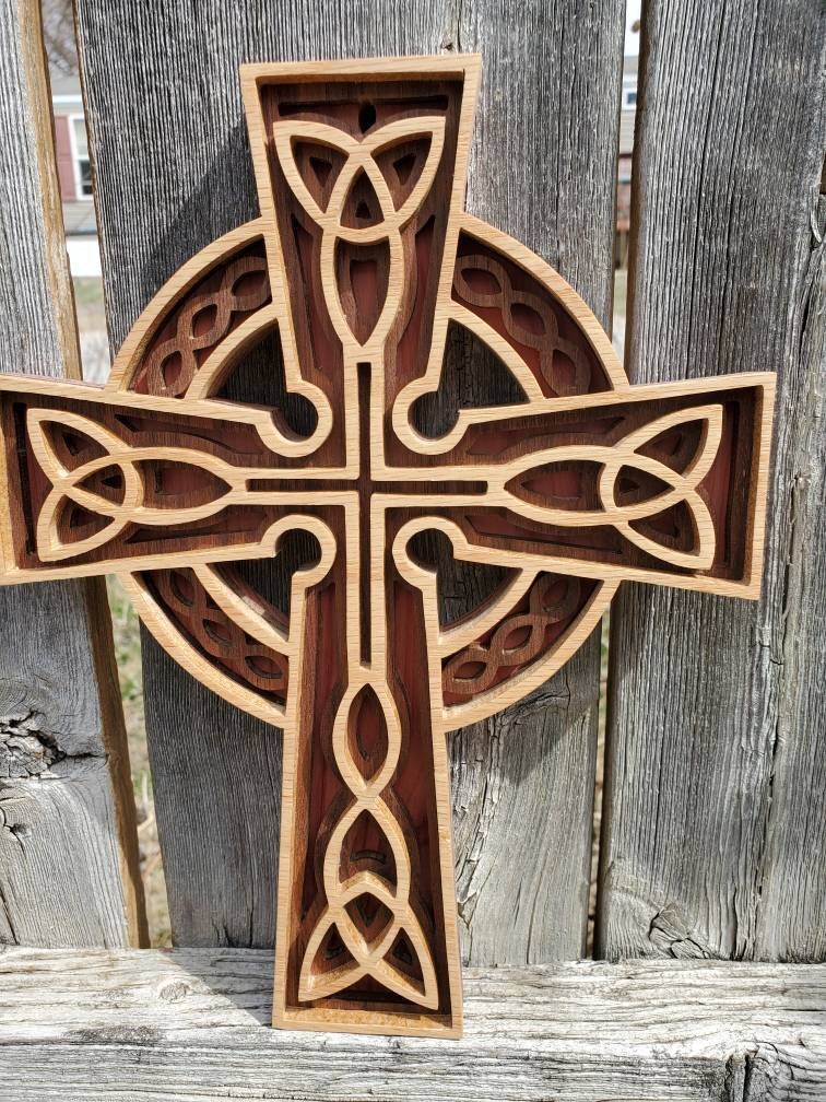 Celtic Wall Hanging - Ornate Irish Knot Spiritual Gift