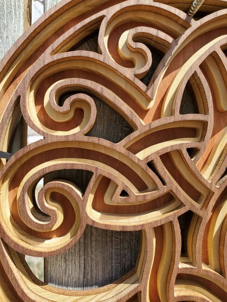 Celtic Tree of Life Wall - Triquetra Celtic Knot