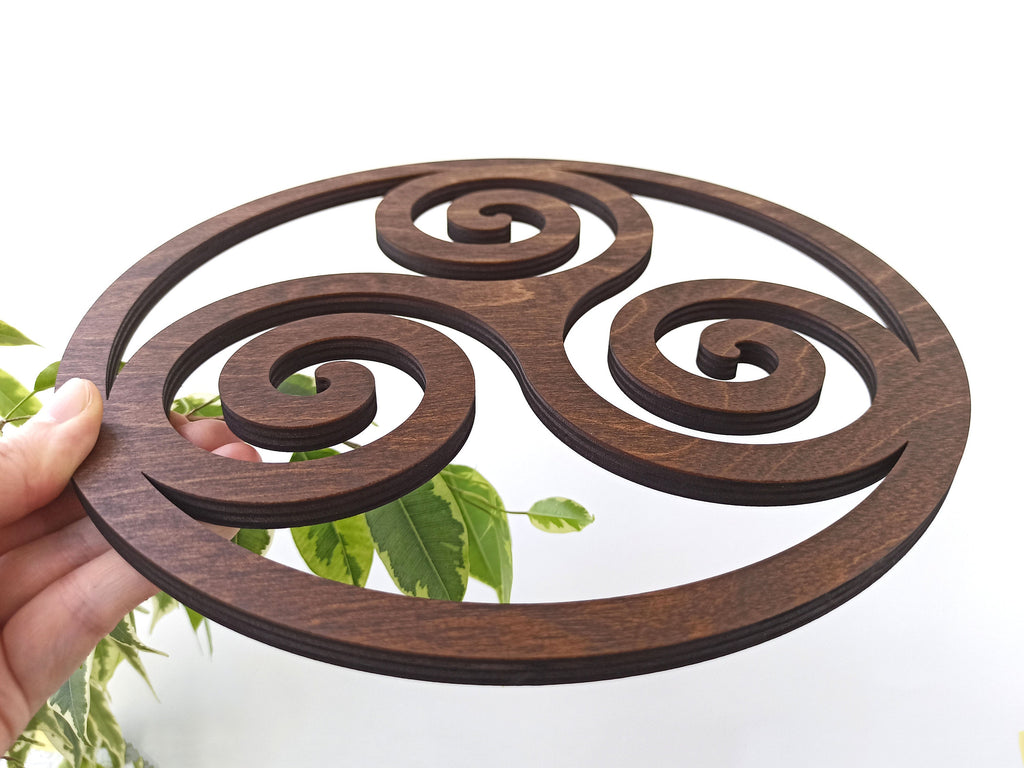 Triple spiral wooden Living Room