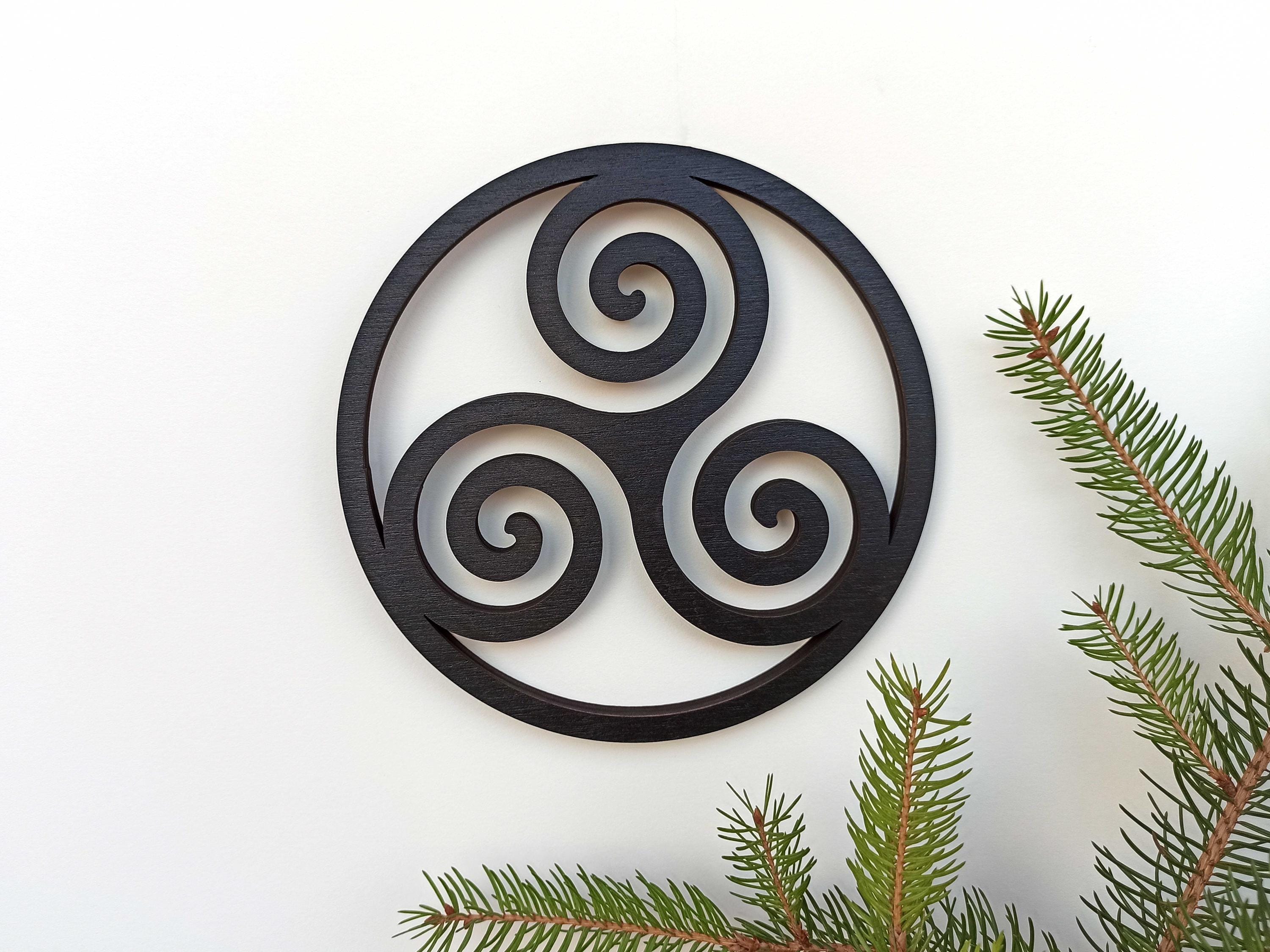 Triple spiral wooden Living Room