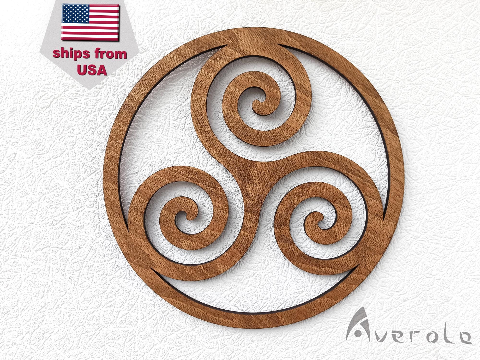 Triple spiral wooden Living Room