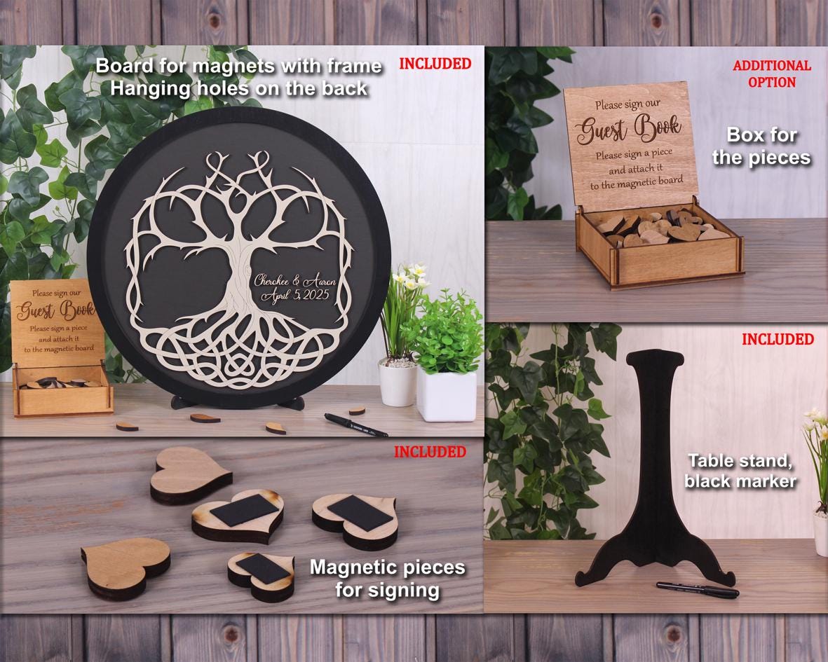 Celtic Tree of Life Wedding Guest Book