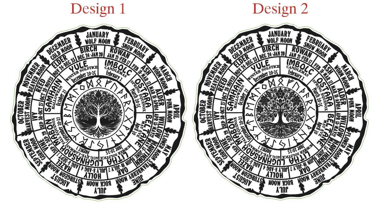 Celtic Tree of Life Calendar